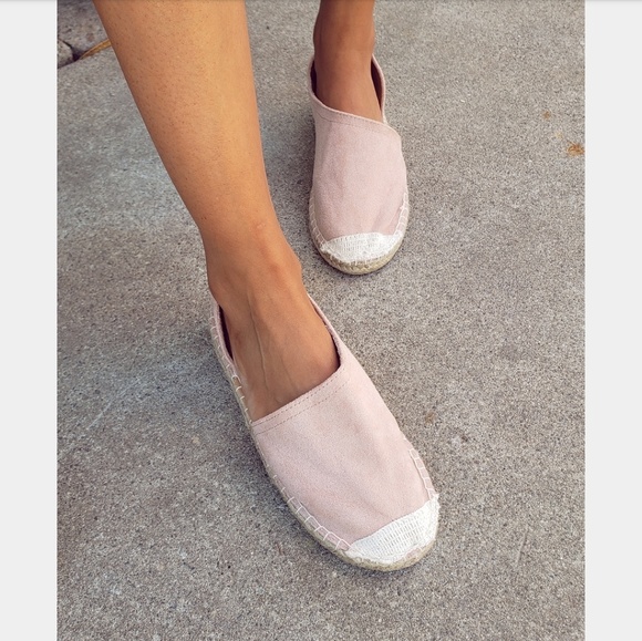 🆕️//The Cheri// blush espadrille flat - Picture 4 of 5